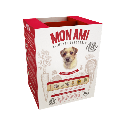 Mon Ami Alimento Razas PyM 3Kg
