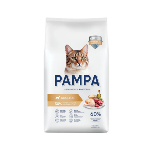 PAMPA GATOS ADULTOS x 10 Kg