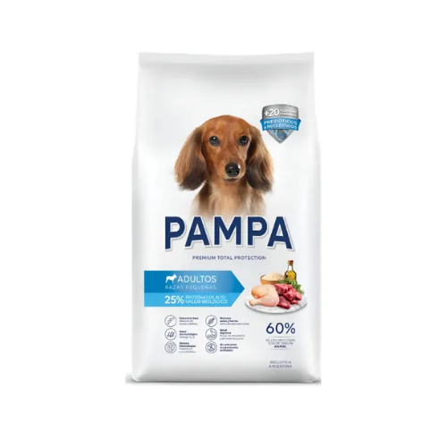 PAMPA PERROS ADULTOS RAZAS PEQUEÑAS x 15 Kg