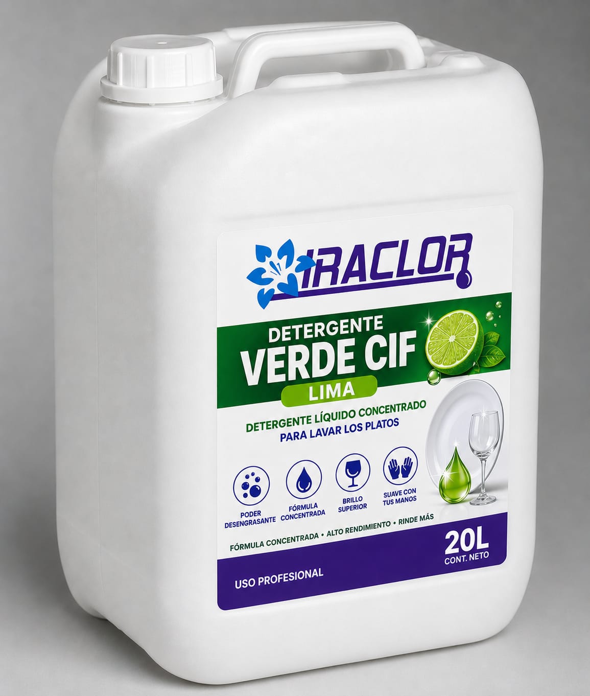 DETERGENTE CIF LIMA  CONCENTRADO  (SUELTO) -  - IRACLOR